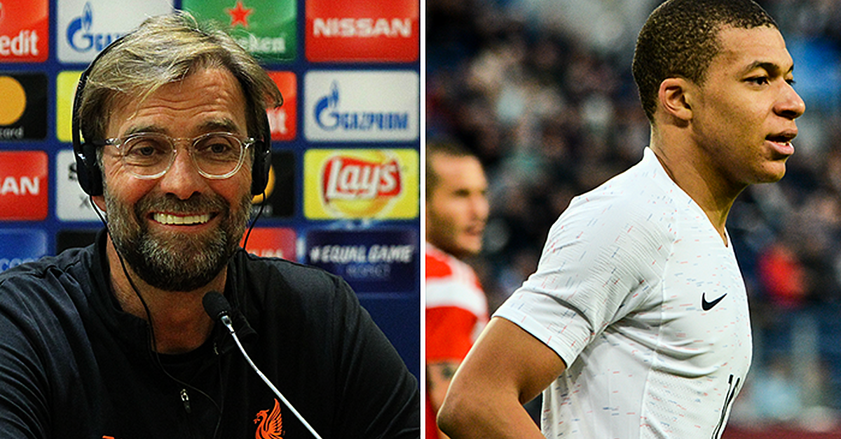 Jurgen Klopp Went To Great Lengths To Bring Kylian Mbappe To Liverpool