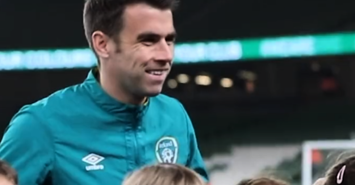 Seamus Coleman Shows His Class With Brilliant Moment Before Norway Game