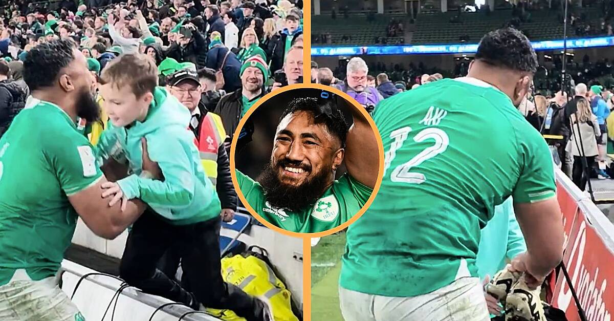 Bundee Aki A Fait Un Geste Incroyable Au Fils De Rory Best Apr S Sa