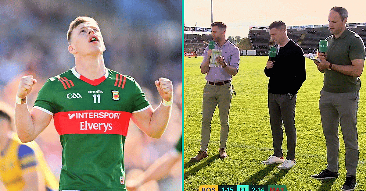 Gaago Pundits Name Issue That Will Stop Mayo Competing In All Ireland