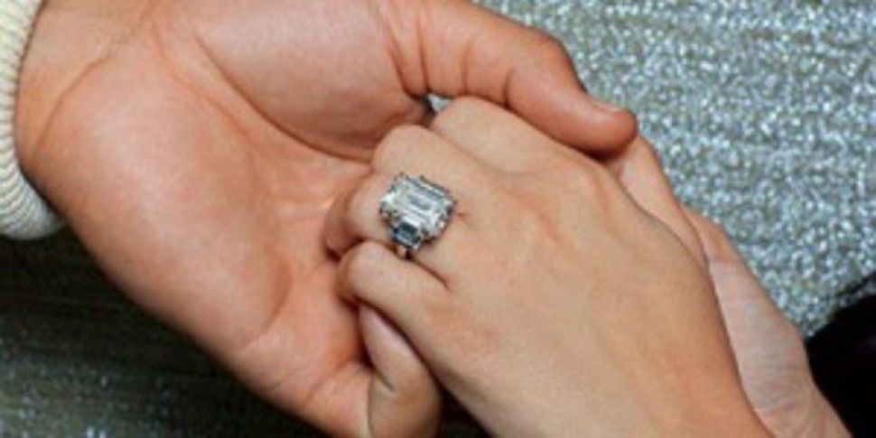 Kim's engagement ring For Sale