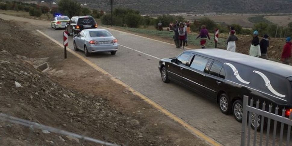 The Funeral Of Nelson Mandela...