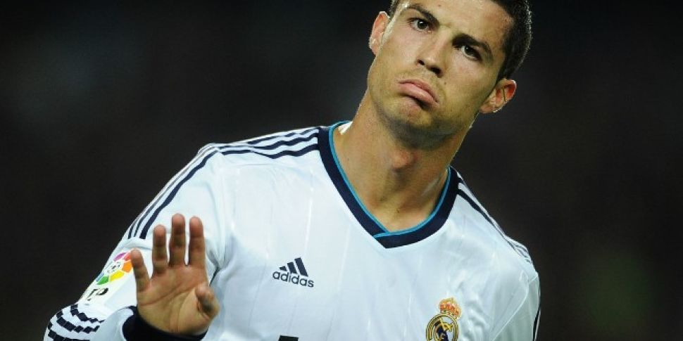 Sobbing Ronaldo Collects Ballo...