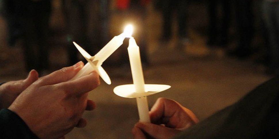 Candlelit vigil being held at...