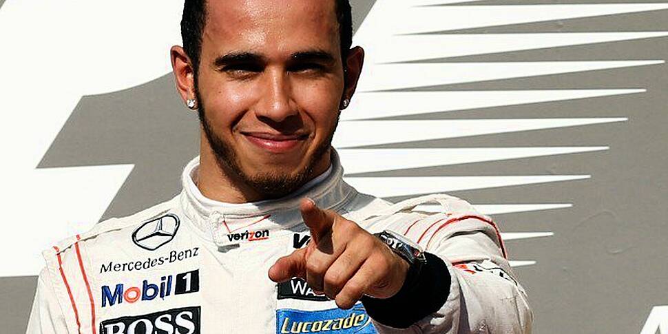 Hamilton Takes Pole