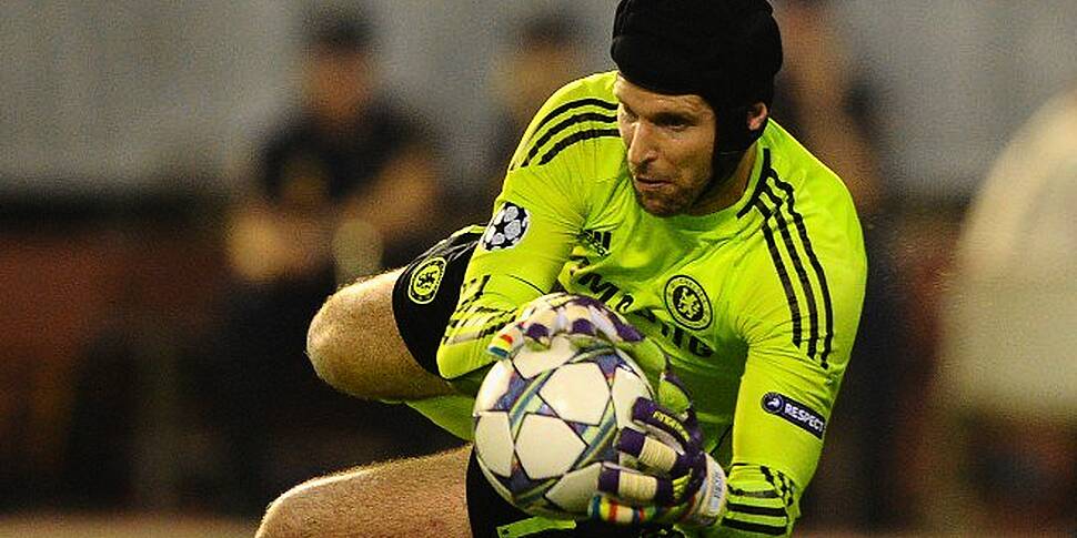 Cech On The Way To The Bernabe...