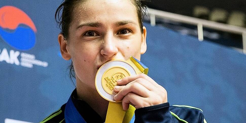 Katie Claims World Gold Medal