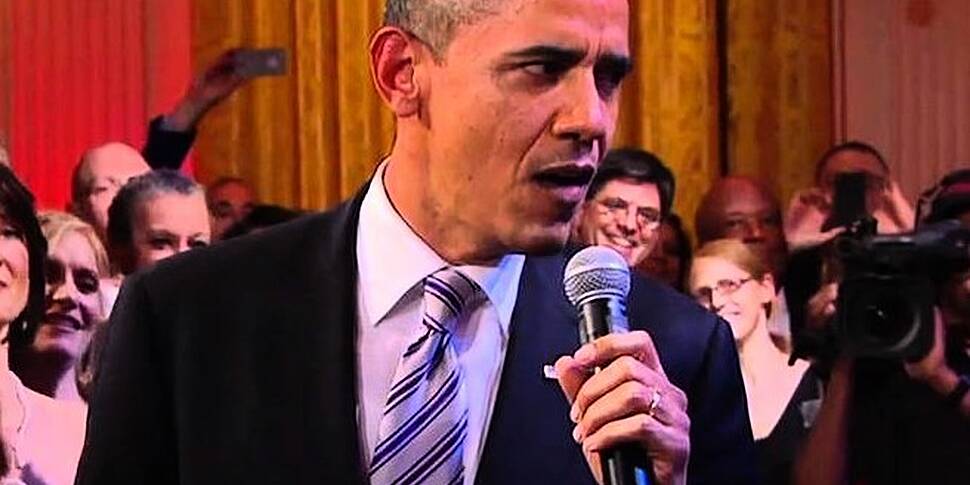 Barack OBama Sings 'Shake...