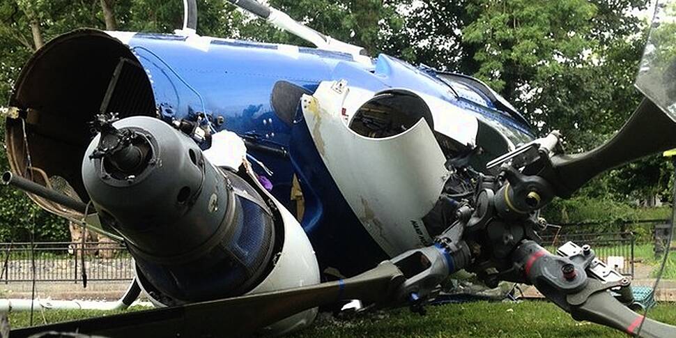 Video: Moment helicopter Crash...