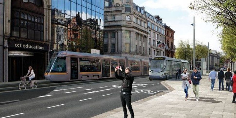 The First Piece Of New LUAS Tr...