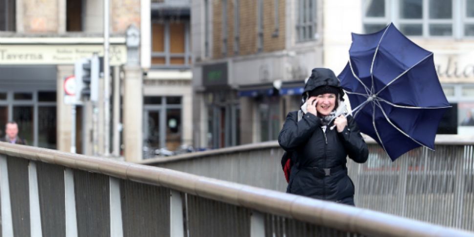 Windy Warning From Met Eireann...