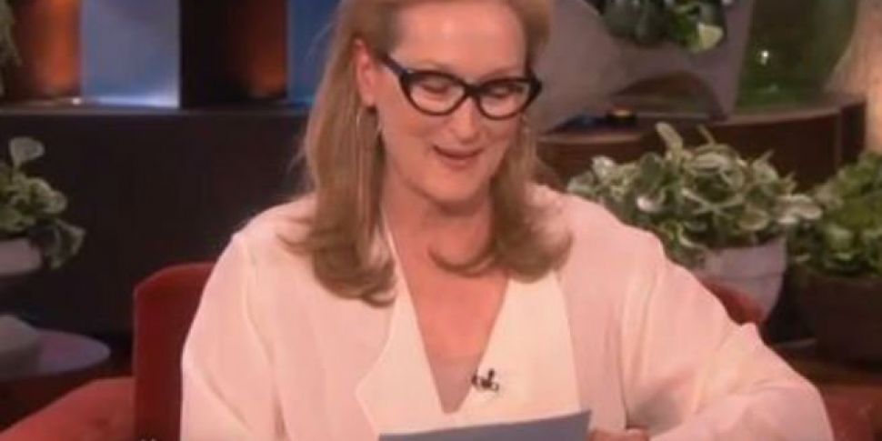 Meryl Streep talks about the O...