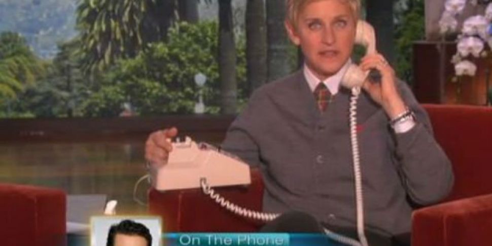 Ellen calls Matthew McConaughe...