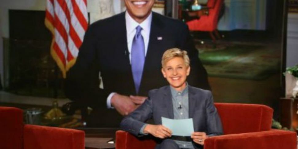 Ellen talks to Barack Obama