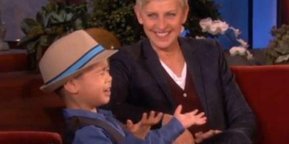 11 years of cute kids on Ellen