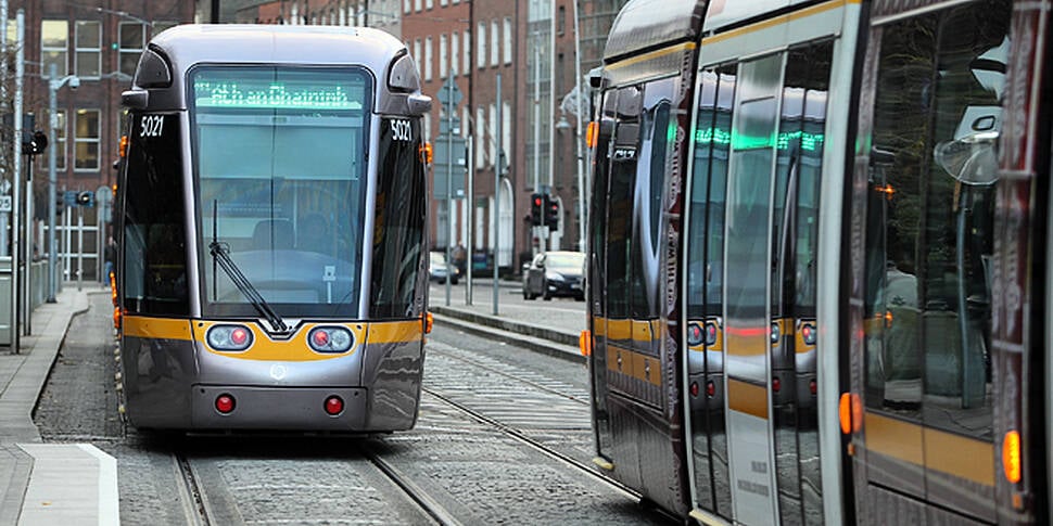 Car and Luas crash 