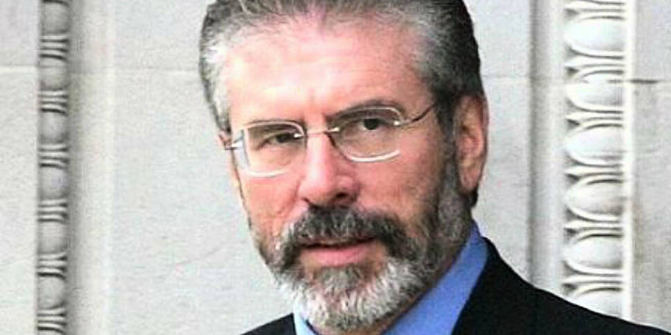 Gerry Adams released from cust...