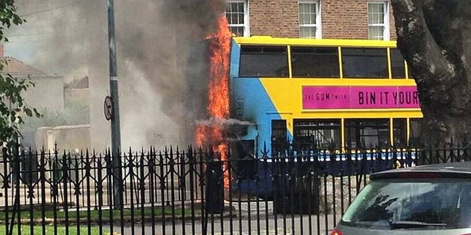 Road Reopened After Dublin Bus...