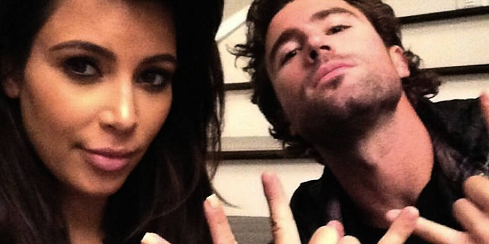 Brody Jenner on the Kim K row