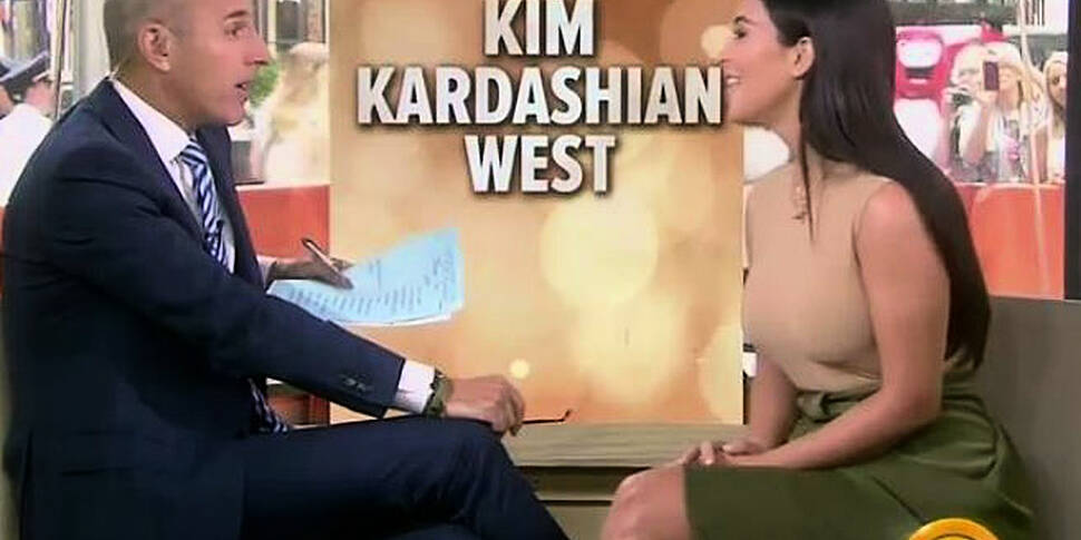 Kim Kardashian on The Today Sh...