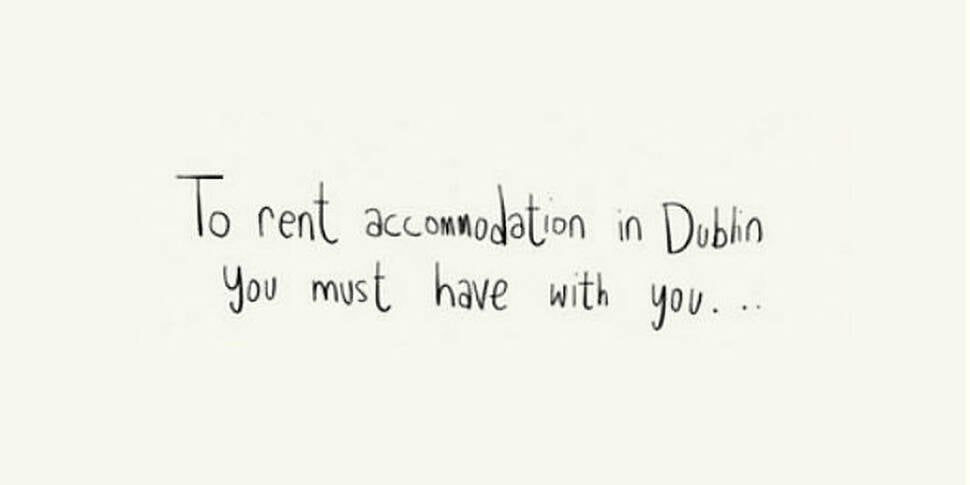 Renting In Dublin Summed Up 