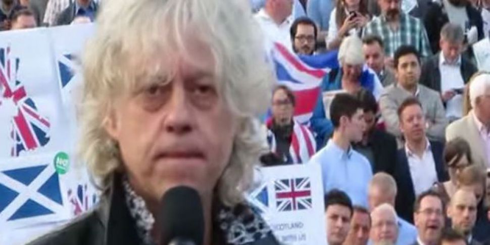 Bob Geldof Facing Backlash For...