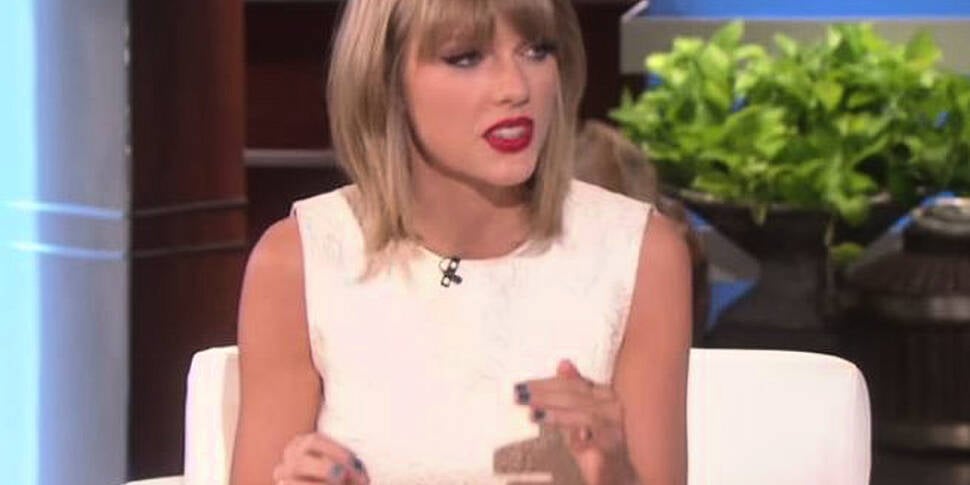 Taylor Swift on The Ellen Show...