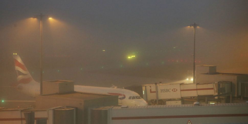 Heavy Fog Affecting Flights 