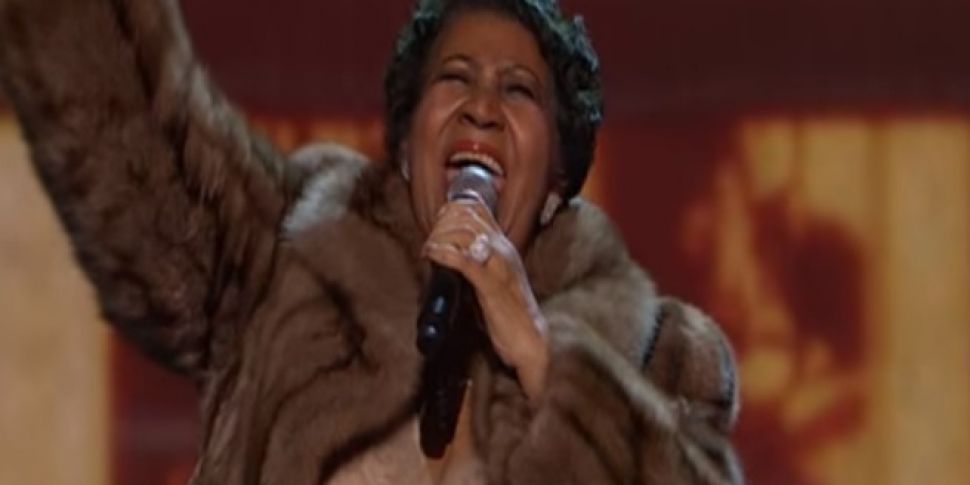 Aretha Franklin Receives Stand...