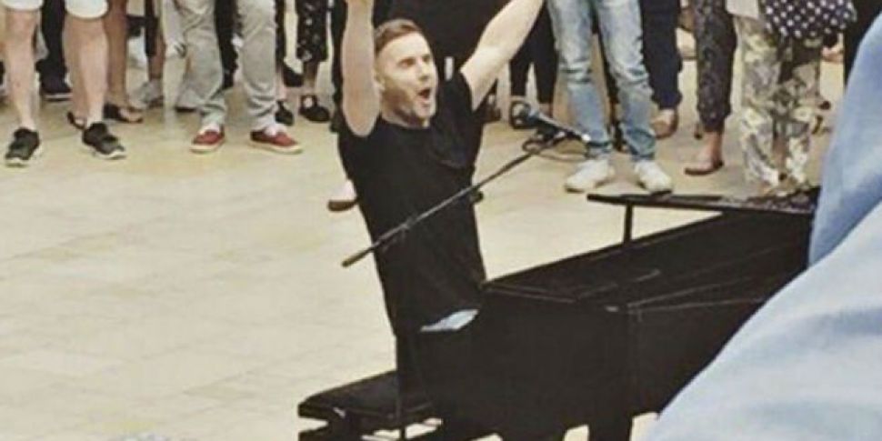 Gary Barlow Surprises Fans In...