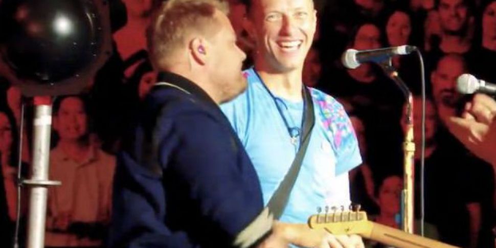 Coldplay And James Corden Pay...