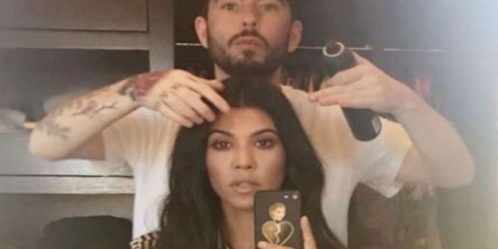 Kourtney Kardashian 39 S Hairdresser Is Ballinteer Man Www 98fm Com