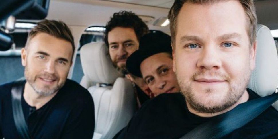 Take That To Join James Corden...