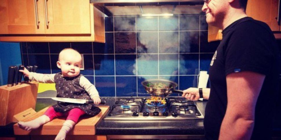 Dublin Dad Photoshops Baby Dau...