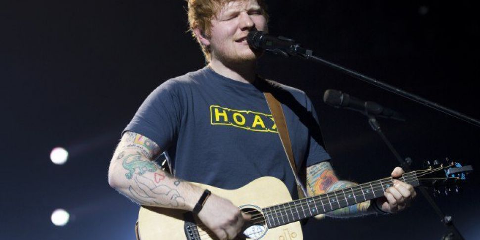 Ed Sheeran Says He Sings In Up...