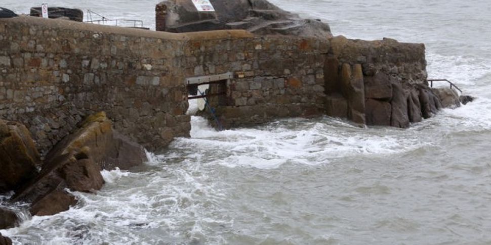 Swimmer Rescued At Forty Foot