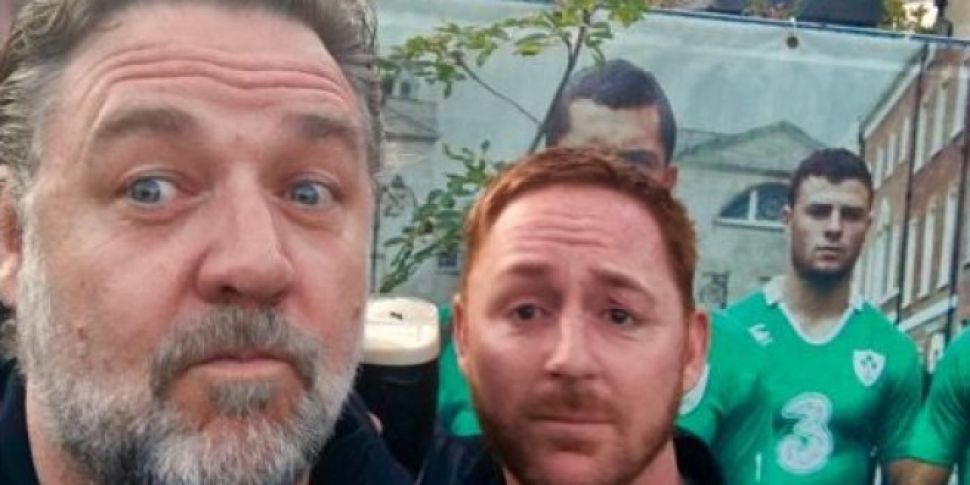 Russell Crowe Spotted Having P...