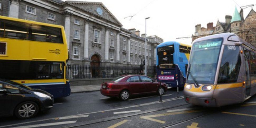 Dublin Bus Diverts Services Aw...