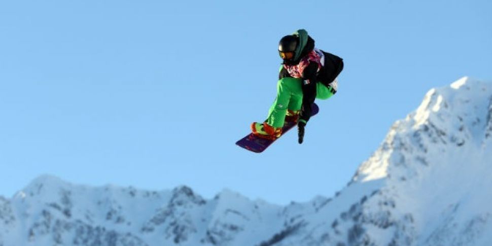 Irish snowboarder Seamus O'...