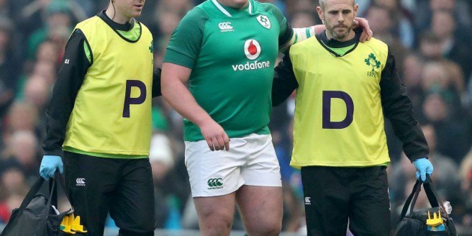 Tadhg Furlong forced off with...