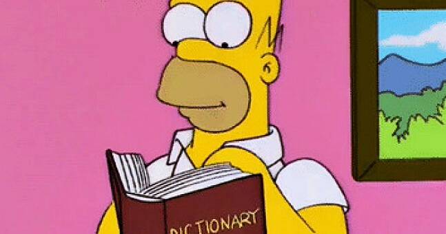 A Word Created By The Simpsons Has Been Added To The Dictionary | Www ...