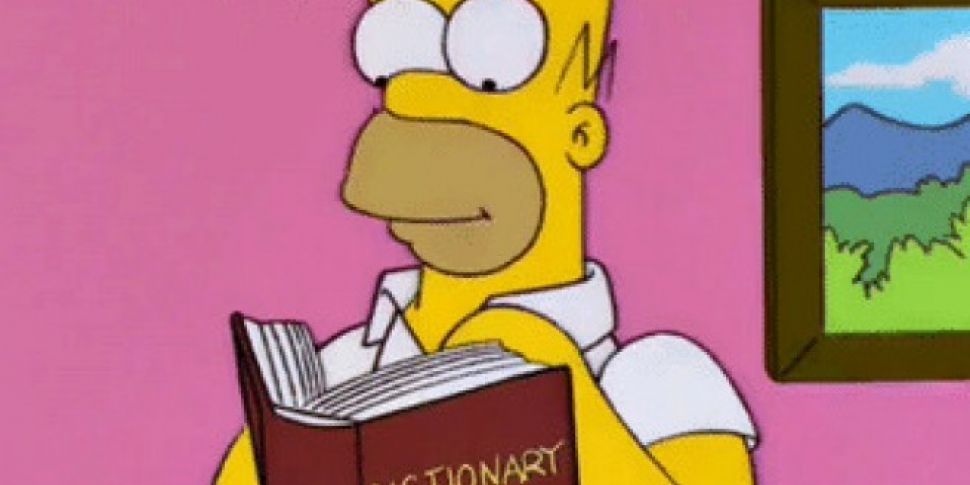 A Word Created By The Simpsons...