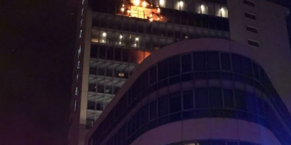 Fire At Metro Hotel In Ballymu...