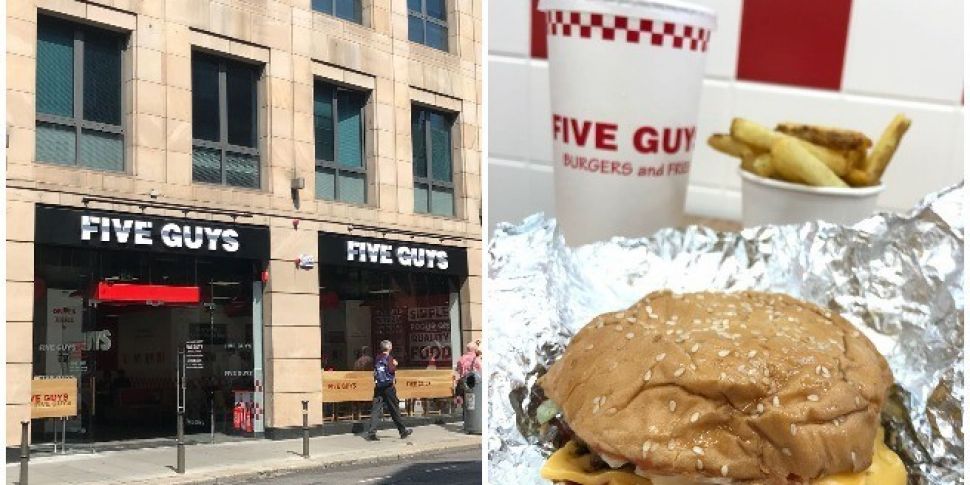 Five Guys Opens On George'...