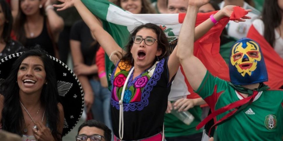 Mexico's World Cup celebra...