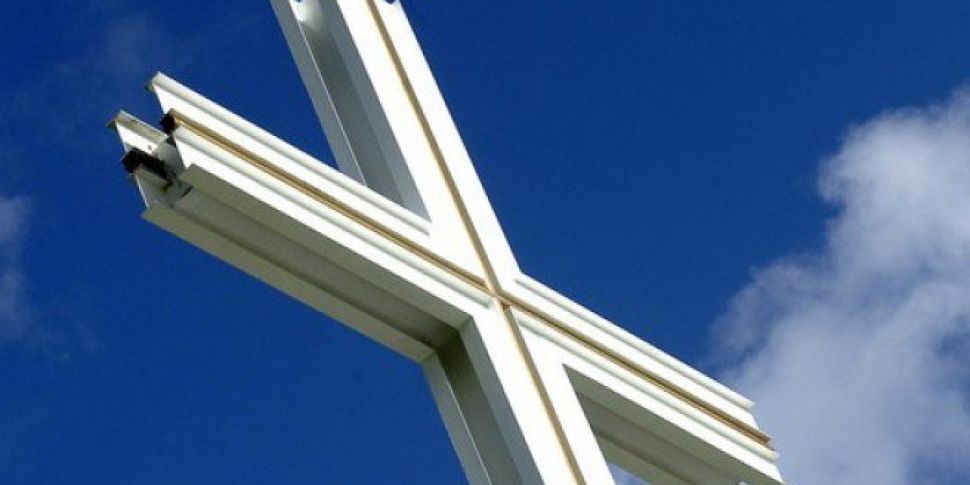 Water Used To Wash Papal Cross...