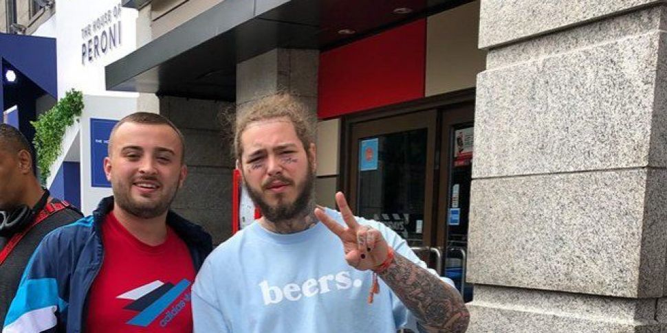 Post Malone Spotted In Stephen...