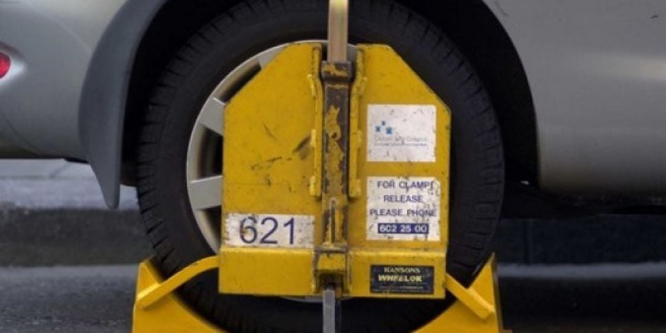 Dublin Drivers Clamped During...
