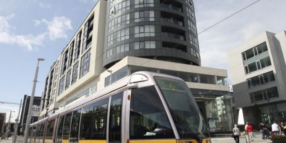 Part Of The Luas Red Line Will...