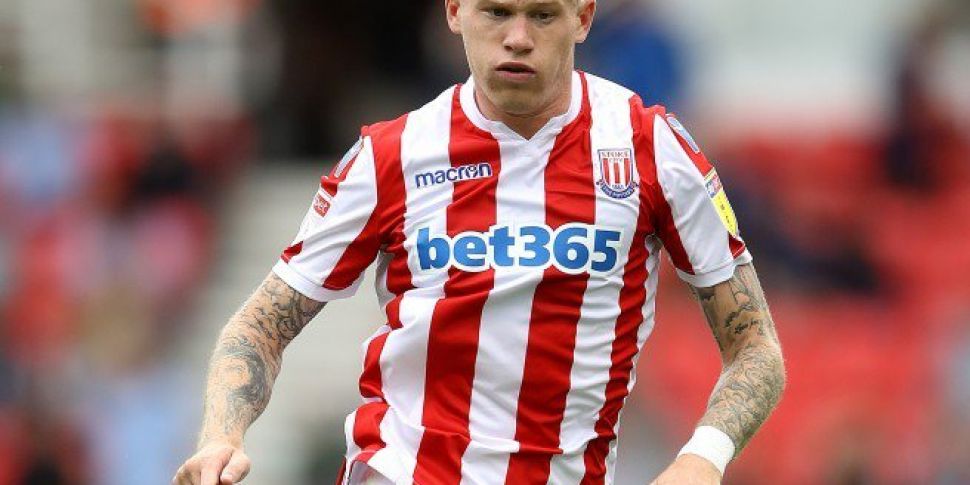 James McClean involved in row...